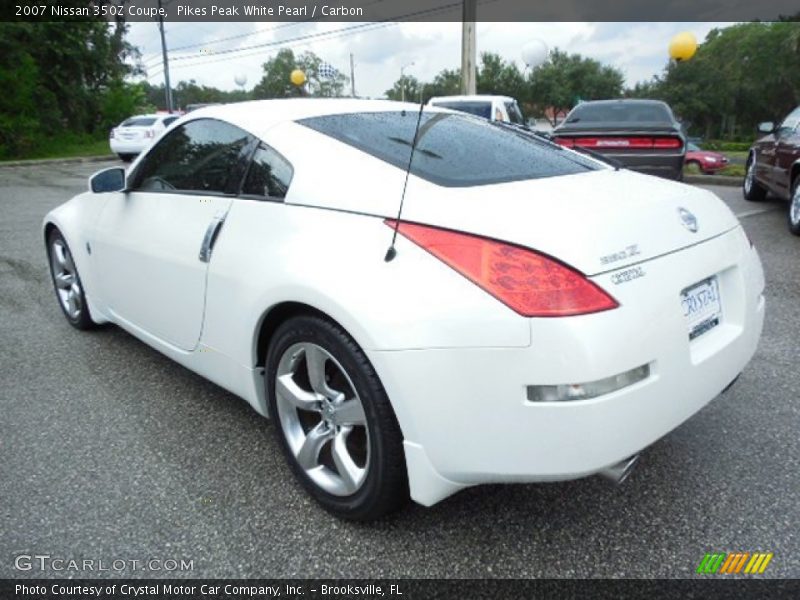 Pikes Peak White Pearl / Carbon 2007 Nissan 350Z Coupe