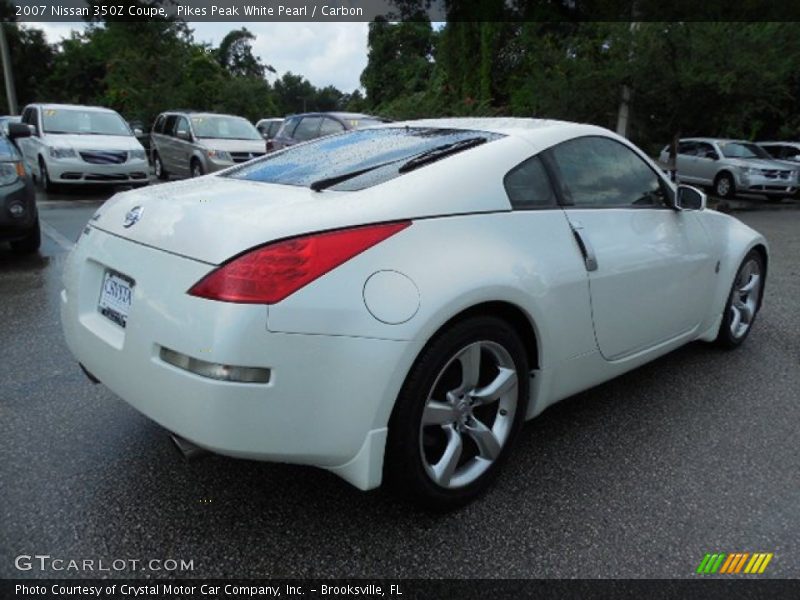 Pikes Peak White Pearl / Carbon 2007 Nissan 350Z Coupe