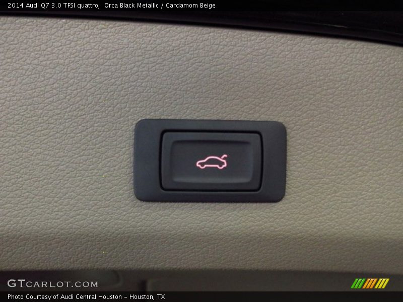 Orca Black Metallic / Cardamom Beige 2014 Audi Q7 3.0 TFSI quattro