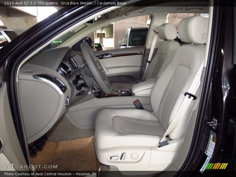  2014 Q7 3.0 TFSI quattro Cardamom Beige Interior