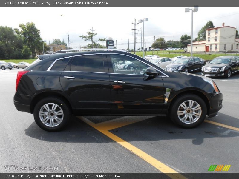 Black Raven / Shale/Brownstone 2012 Cadillac SRX Luxury