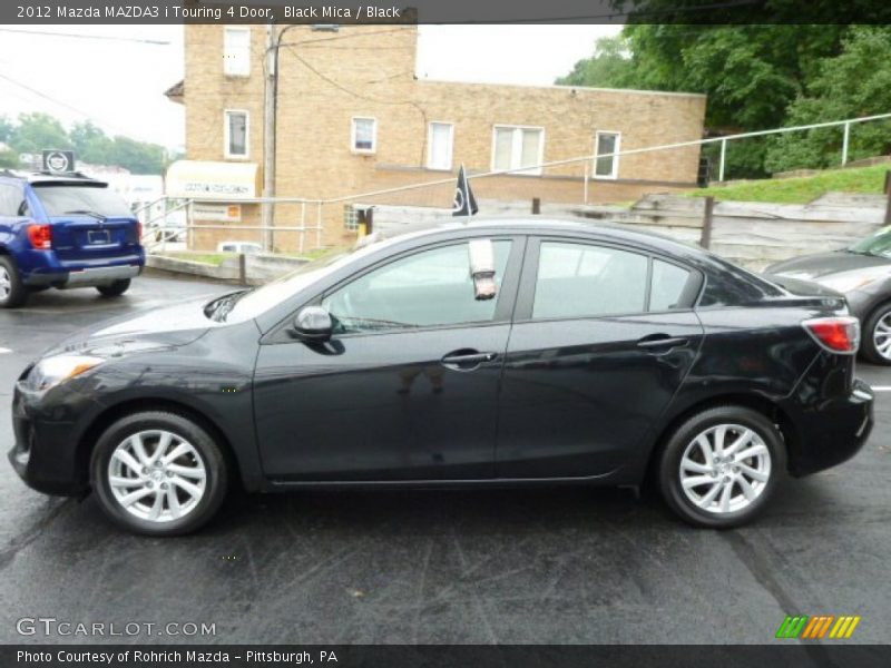 Black Mica / Black 2012 Mazda MAZDA3 i Touring 4 Door