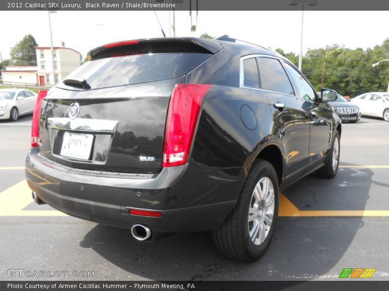 Black Raven / Shale/Brownstone 2012 Cadillac SRX Luxury