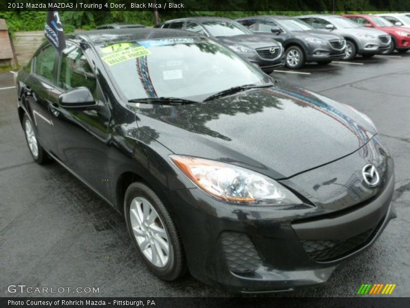 Black Mica / Black 2012 Mazda MAZDA3 i Touring 4 Door