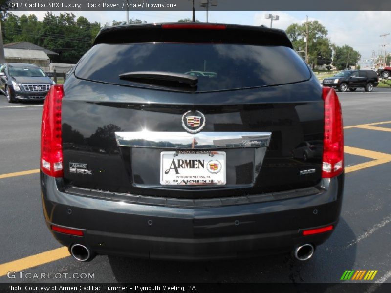 Black Raven / Shale/Brownstone 2012 Cadillac SRX Luxury