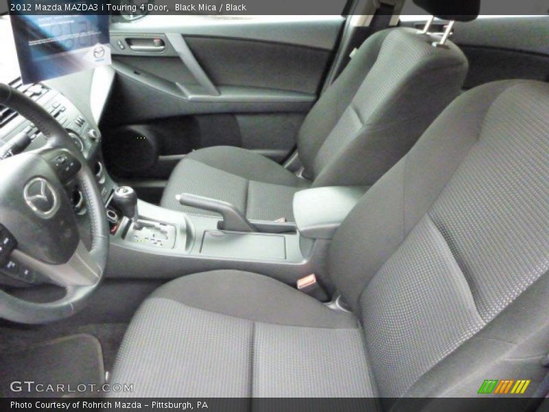 Black Mica / Black 2012 Mazda MAZDA3 i Touring 4 Door