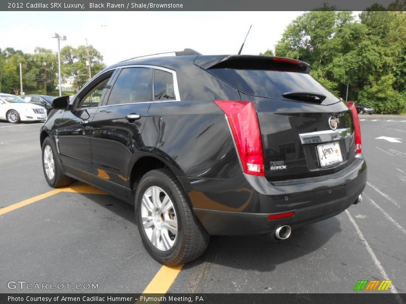 Black Raven / Shale/Brownstone 2012 Cadillac SRX Luxury