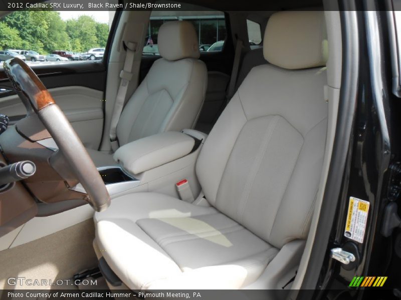 Black Raven / Shale/Brownstone 2012 Cadillac SRX Luxury