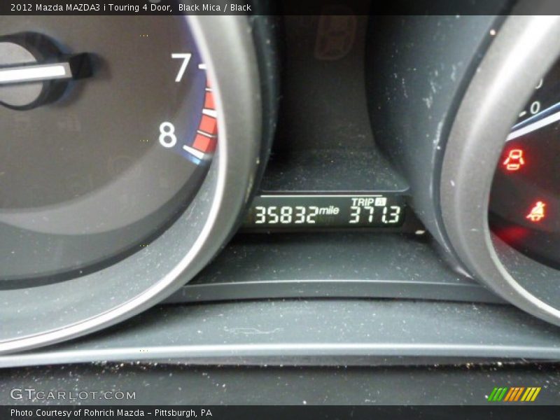 Black Mica / Black 2012 Mazda MAZDA3 i Touring 4 Door