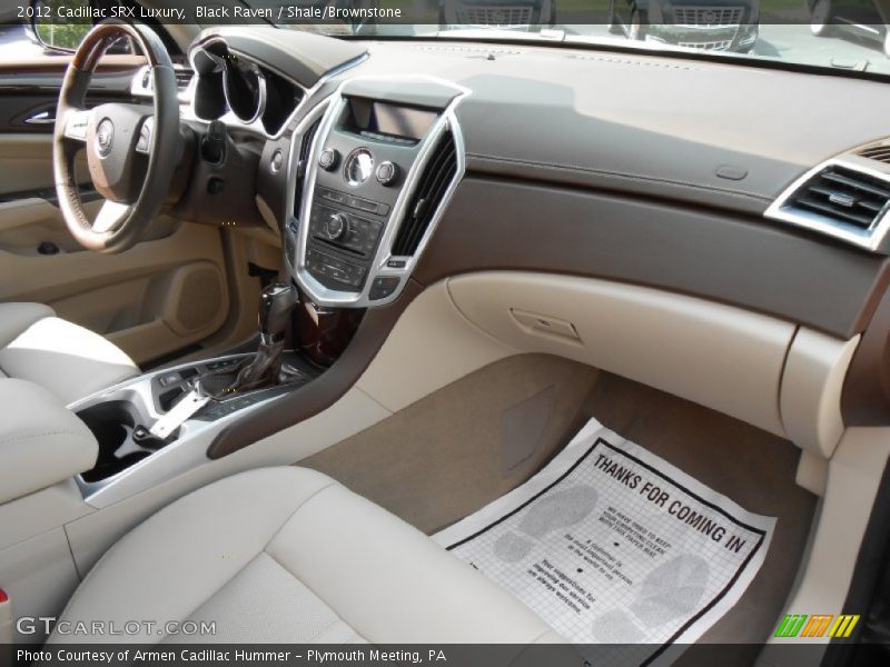 Black Raven / Shale/Brownstone 2012 Cadillac SRX Luxury