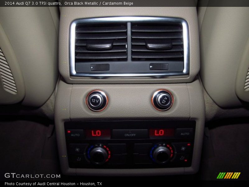 Orca Black Metallic / Cardamom Beige 2014 Audi Q7 3.0 TFSI quattro