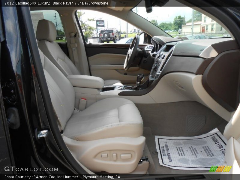 Black Raven / Shale/Brownstone 2012 Cadillac SRX Luxury
