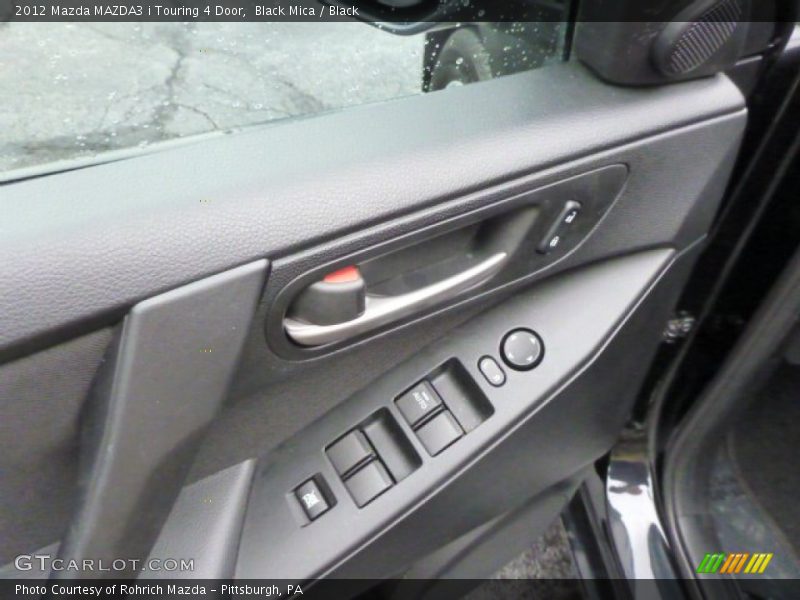 Black Mica / Black 2012 Mazda MAZDA3 i Touring 4 Door