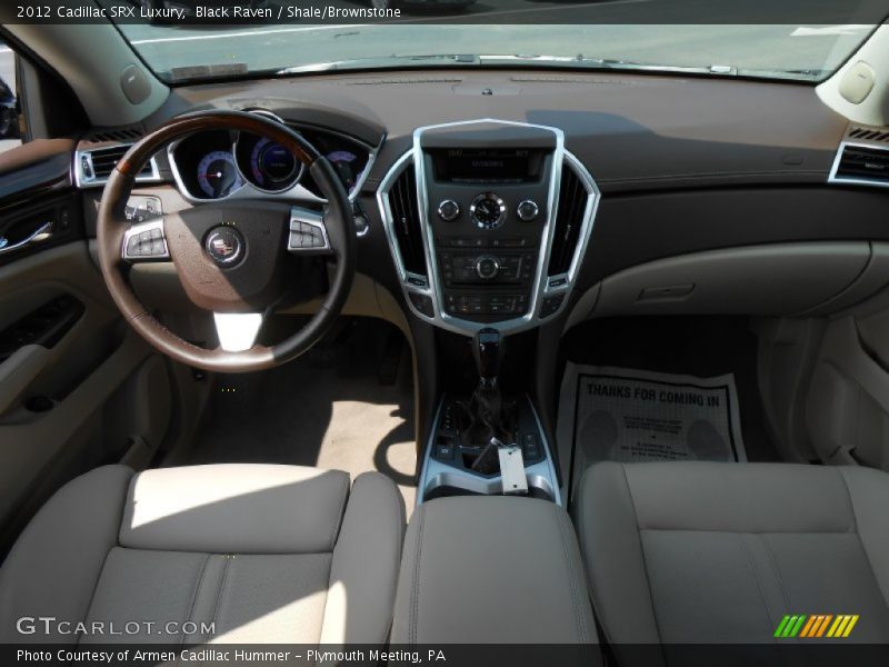 Black Raven / Shale/Brownstone 2012 Cadillac SRX Luxury
