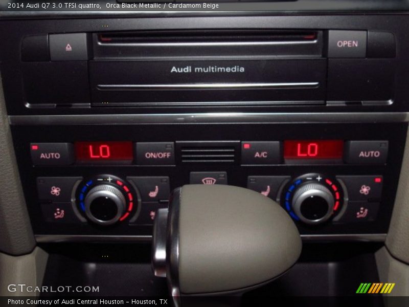 Orca Black Metallic / Cardamom Beige 2014 Audi Q7 3.0 TFSI quattro