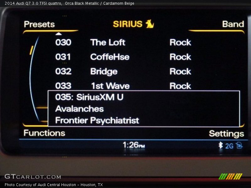 Orca Black Metallic / Cardamom Beige 2014 Audi Q7 3.0 TFSI quattro