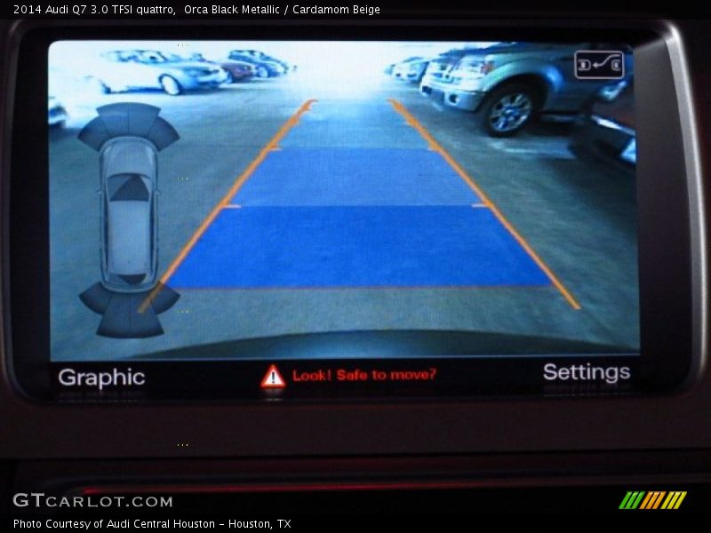 Orca Black Metallic / Cardamom Beige 2014 Audi Q7 3.0 TFSI quattro