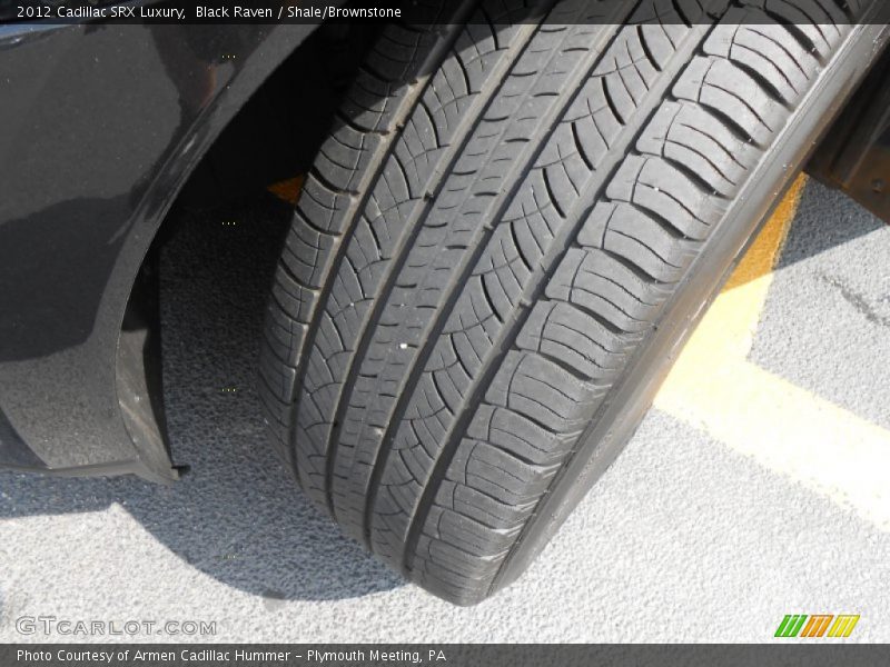 Black Raven / Shale/Brownstone 2012 Cadillac SRX Luxury
