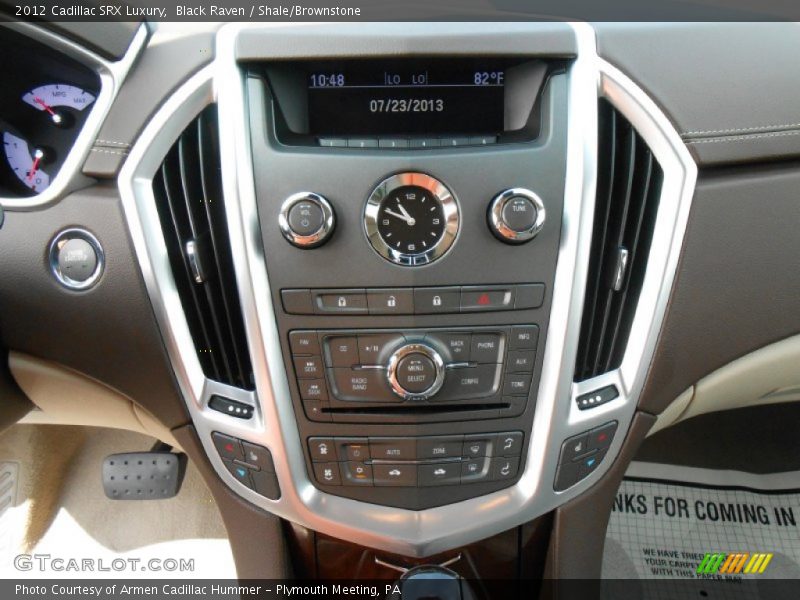 Black Raven / Shale/Brownstone 2012 Cadillac SRX Luxury