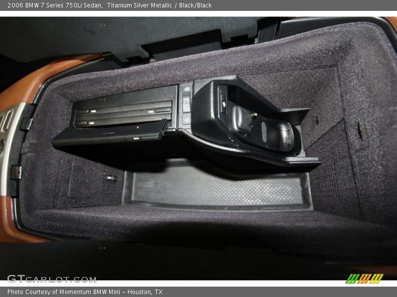 Titanium Silver Metallic / Black/Black 2006 BMW 7 Series 750Li Sedan
