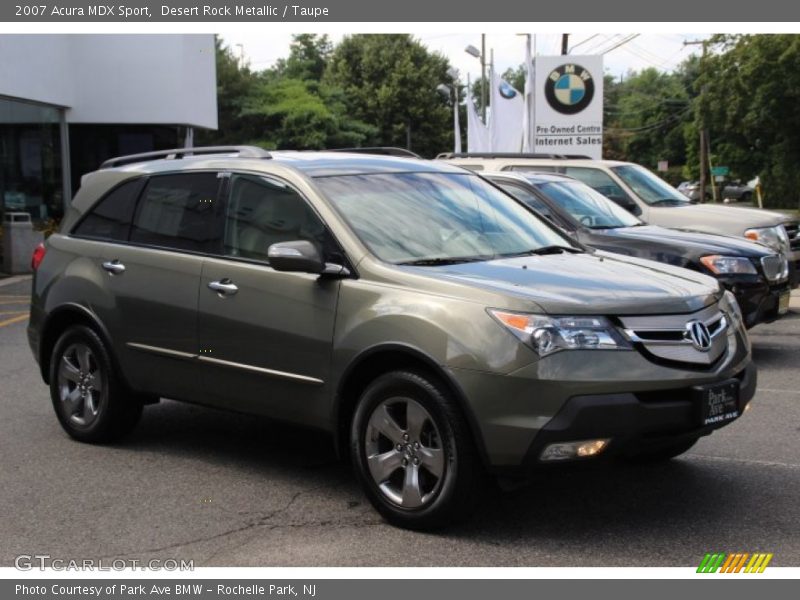 Desert Rock Metallic / Taupe 2007 Acura MDX Sport