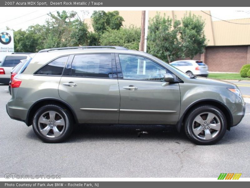 Desert Rock Metallic / Taupe 2007 Acura MDX Sport