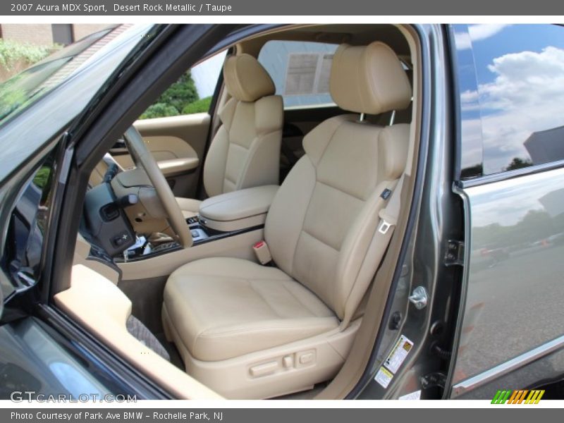 Desert Rock Metallic / Taupe 2007 Acura MDX Sport