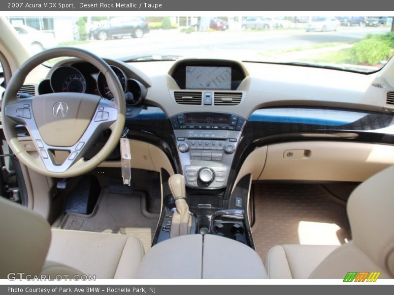 Desert Rock Metallic / Taupe 2007 Acura MDX Sport