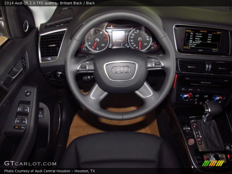 Brilliant Black / Black 2014 Audi Q5 2.0 TFSI quattro