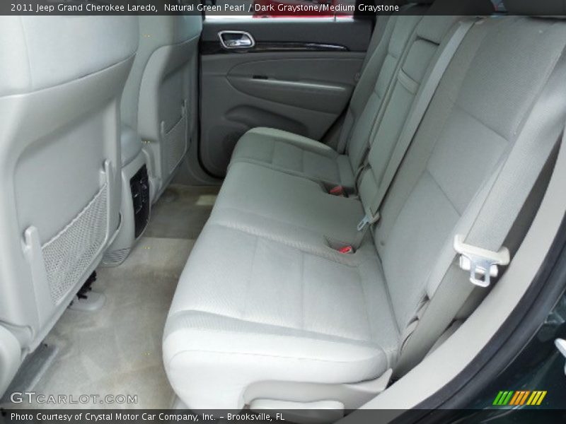 Natural Green Pearl / Dark Graystone/Medium Graystone 2011 Jeep Grand Cherokee Laredo