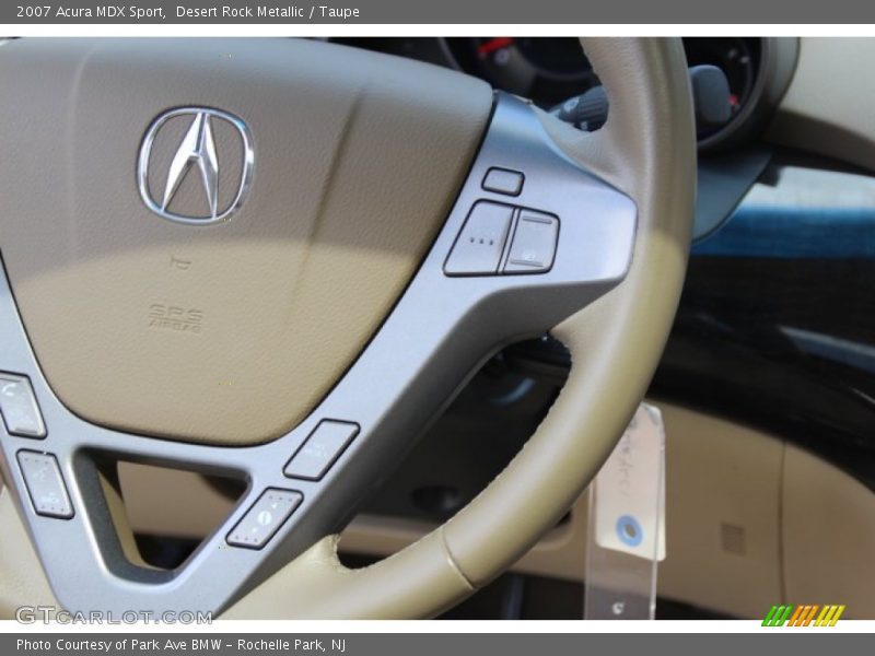 Desert Rock Metallic / Taupe 2007 Acura MDX Sport