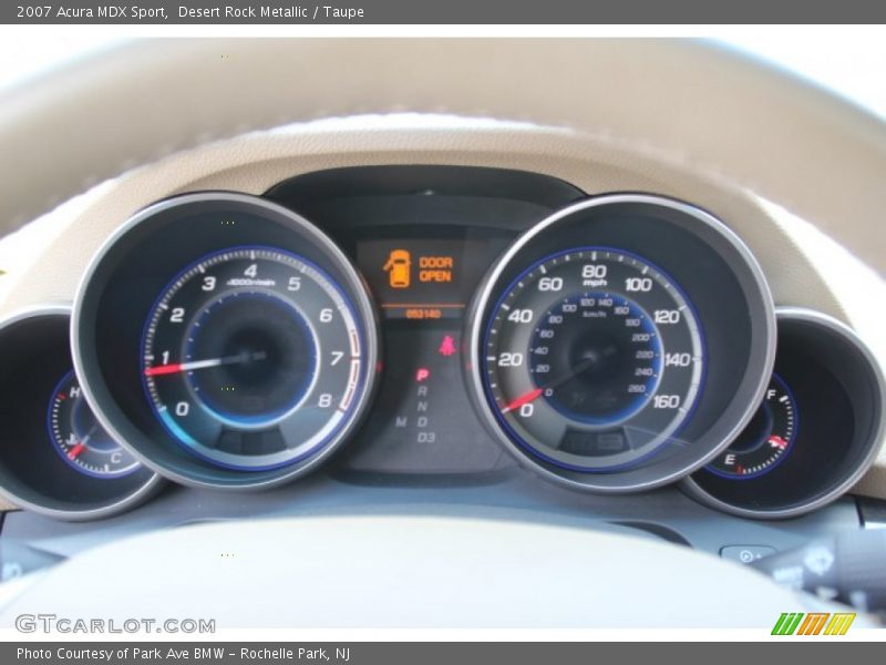Desert Rock Metallic / Taupe 2007 Acura MDX Sport
