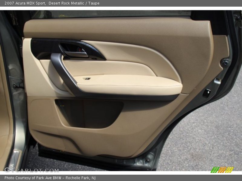 Desert Rock Metallic / Taupe 2007 Acura MDX Sport