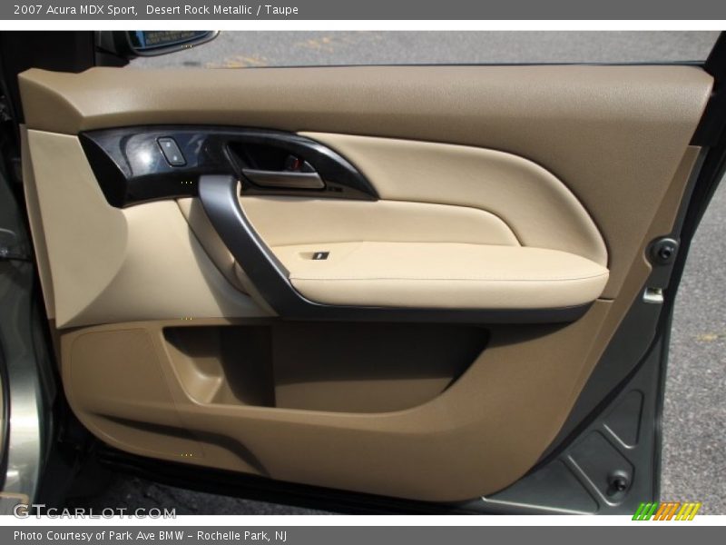 Desert Rock Metallic / Taupe 2007 Acura MDX Sport