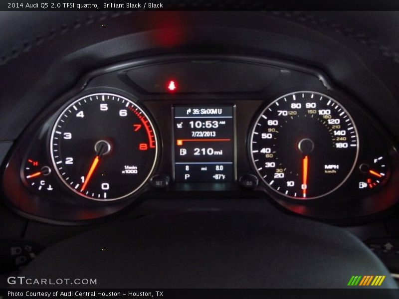 Brilliant Black / Black 2014 Audi Q5 2.0 TFSI quattro