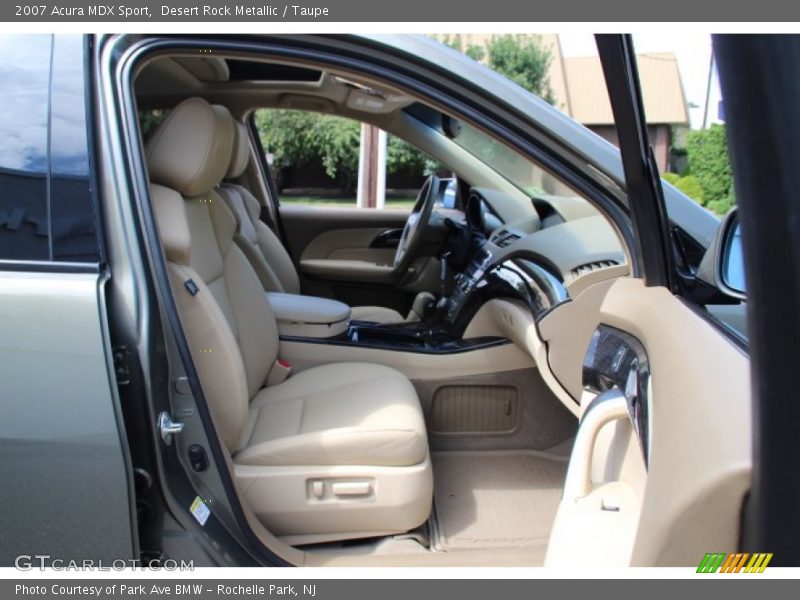 Desert Rock Metallic / Taupe 2007 Acura MDX Sport
