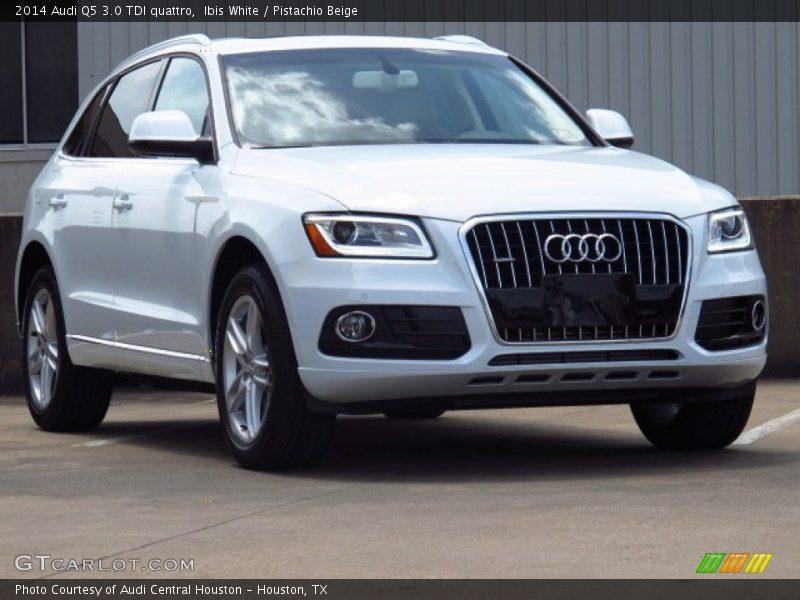 Ibis White / Pistachio Beige 2014 Audi Q5 3.0 TDI quattro