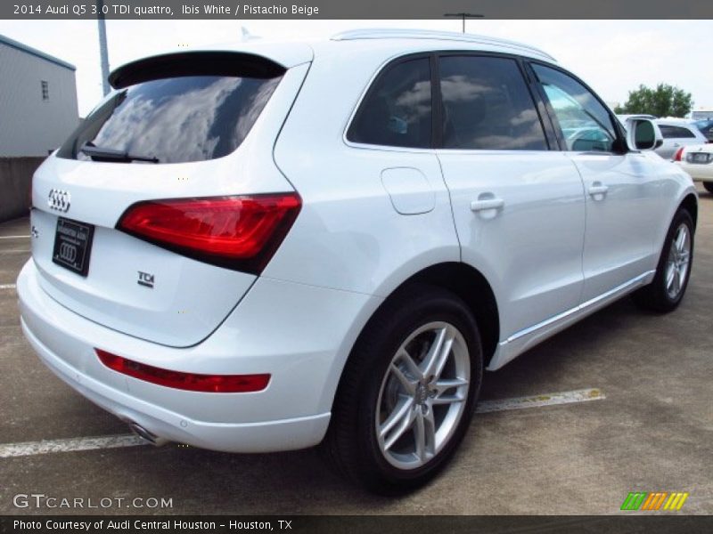 Ibis White / Pistachio Beige 2014 Audi Q5 3.0 TDI quattro