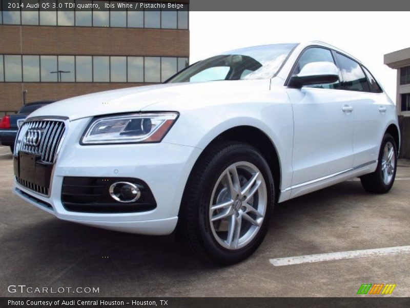 Ibis White / Pistachio Beige 2014 Audi Q5 3.0 TDI quattro