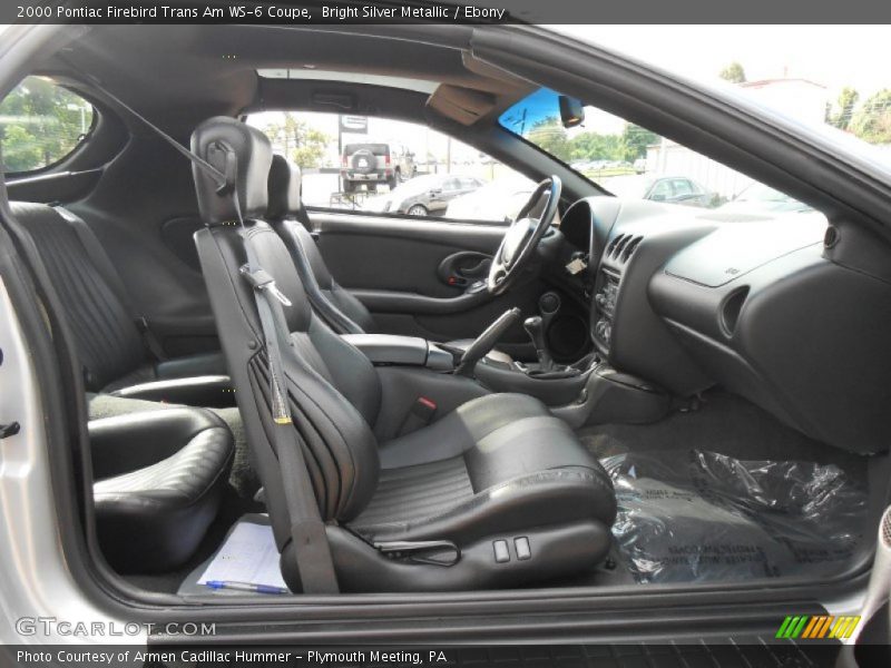  2000 Firebird Trans Am WS-6 Coupe Ebony Interior