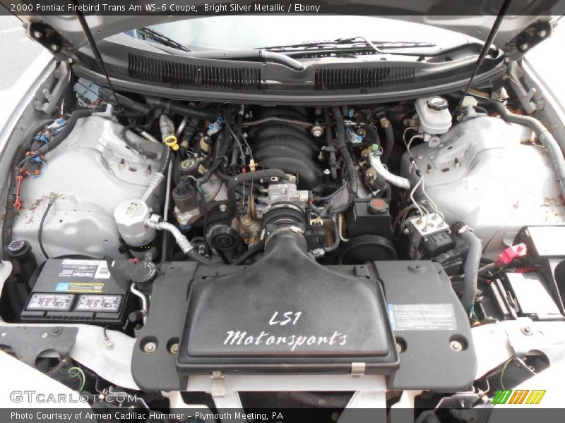  2000 Firebird Trans Am WS-6 Coupe Engine - 5.7 Liter OHV 16-Valve LS1 V8