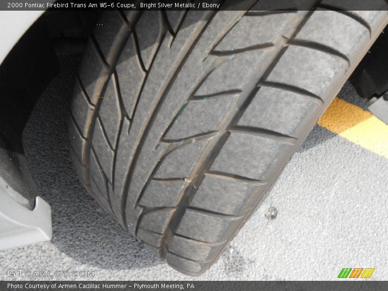 Bright Silver Metallic / Ebony 2000 Pontiac Firebird Trans Am WS-6 Coupe