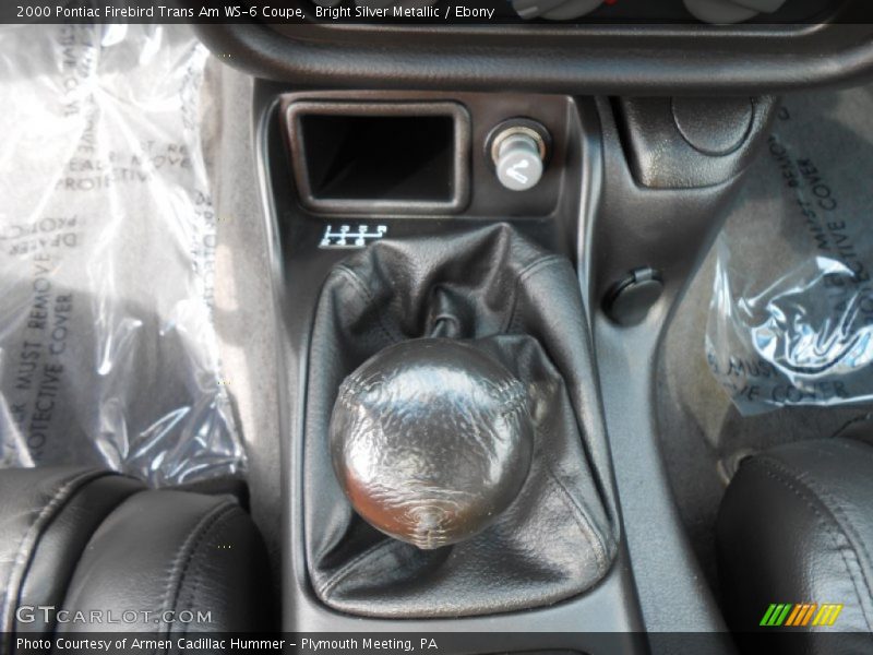  2000 Firebird Trans Am WS-6 Coupe 6 Speed Manual Shifter