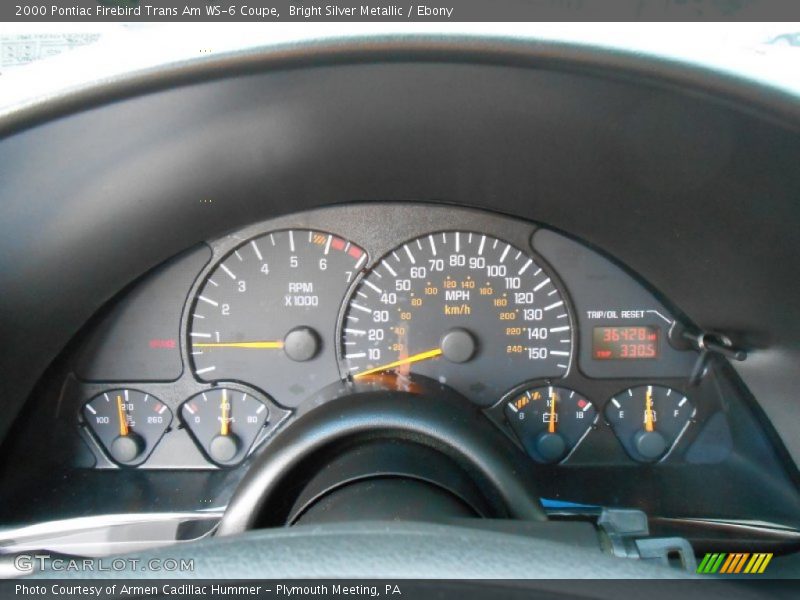  2000 Firebird Trans Am WS-6 Coupe Trans Am WS-6 Coupe Gauges