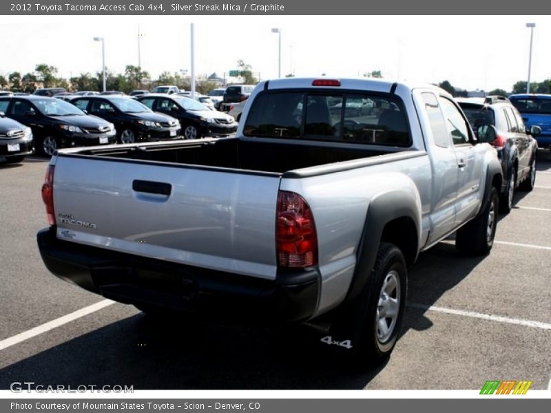 Silver Streak Mica / Graphite 2012 Toyota Tacoma Access Cab 4x4