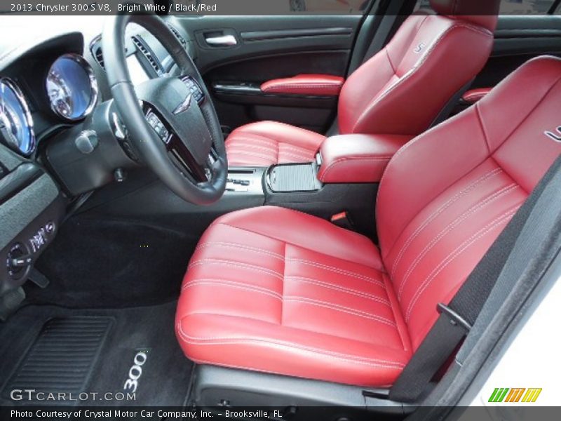 Front Seat of 2013 300 S V8