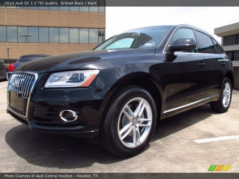 Brilliant Black / Black 2014 Audi Q5 3.0 TDI quattro