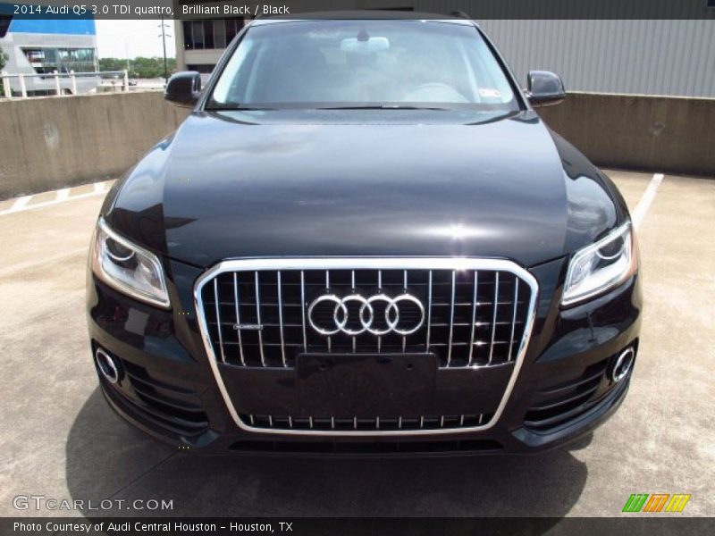 Brilliant Black / Black 2014 Audi Q5 3.0 TDI quattro