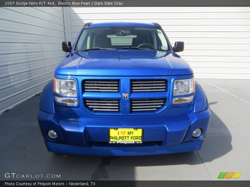 Electric Blue Pearl / Dark Slate Gray 2007 Dodge Nitro R/T 4x4