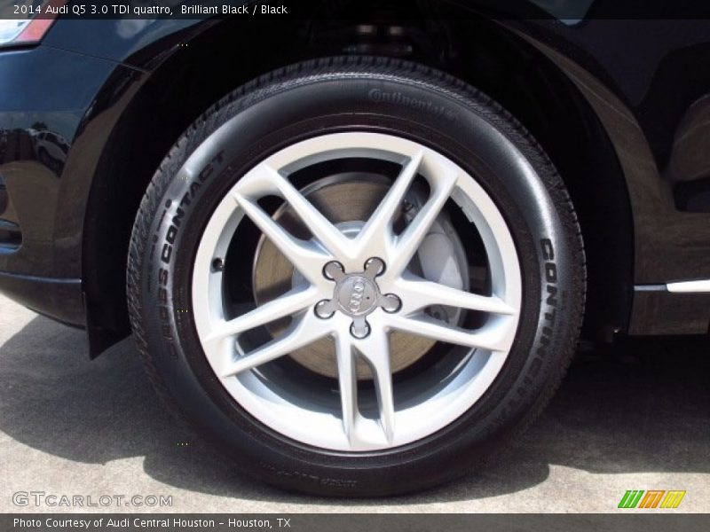 Brilliant Black / Black 2014 Audi Q5 3.0 TDI quattro